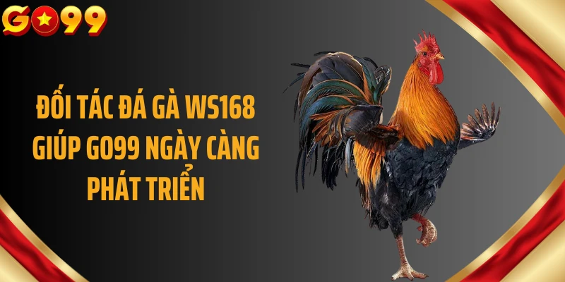 Đối tác đá gà WS168 giúp GO99 ngày càng phát triển
